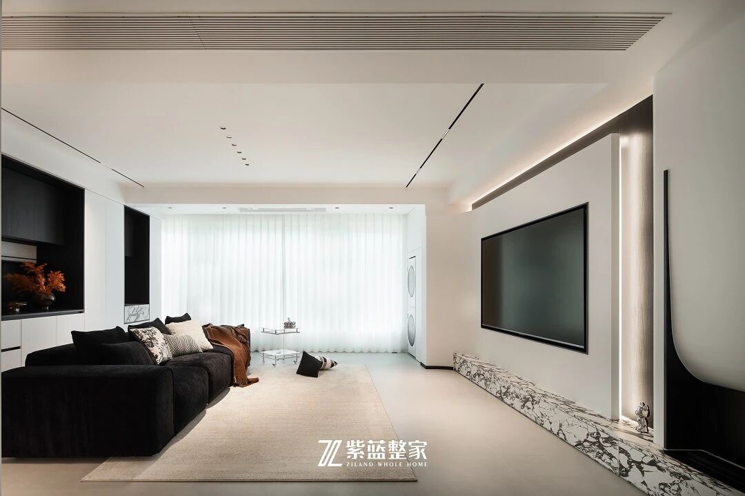 实景案例 |『墨叙』至境园 131㎡ 现代极简